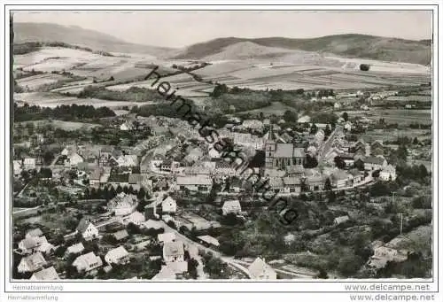 37284 Waldkappel - Luftaufnahme - Foto-AK