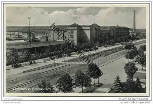 Berlin - Siemensstadt - Dynamo-Werk - Strassenbahn ca. 1930