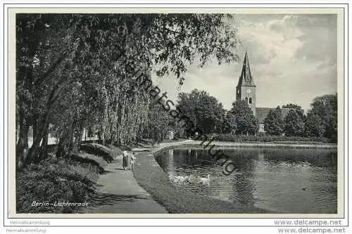 Berlin-Lichtenrade - Kirche ca. 1935