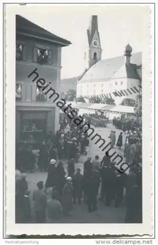 Prien a. Chiemsee - Handwerkertag 1933 - Marktplatz - Foto 11,5x7,5 cm