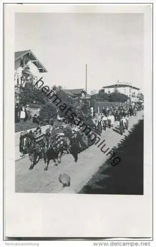 Prien am Chiemsee - Handwerkerumzug 1933 - Gärtner - Foto-AK