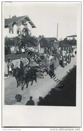 Prien am Chiemsee - Handwerkerumzug 1933 - Fischer - Foto-AK