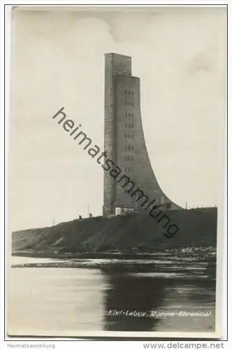 Kiel-Laboe - Marine Ehrenmal - Foto-AK - Verlag Ernst Crull Kiel gel. 1930