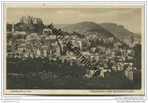 Marburg - Panorama vom Bismarckturm