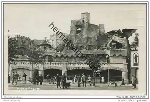 Wien - Prater - Geisterschloss - Foto-AK