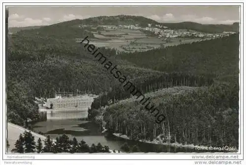 92723 Tännesberg - Reissachwerk und Stausee - Foto-AK