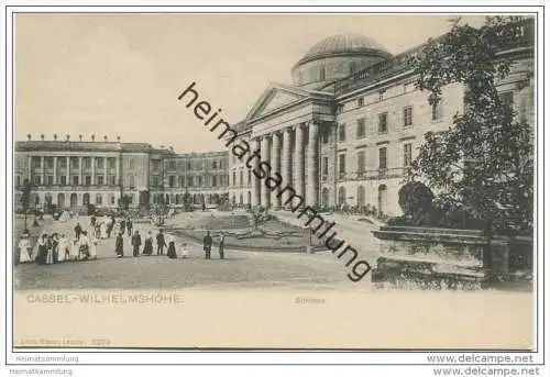 Cassel-Wilhelmshöhe - Schloss ca. 1900