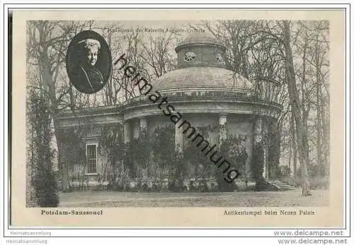 Potsdam-Sanssouci - Antikentempel - Mausoleum der Kaiserin Auguste-Victoria