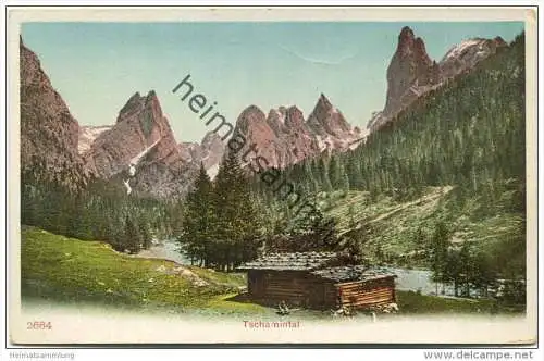 Tschamintal ca. 1900