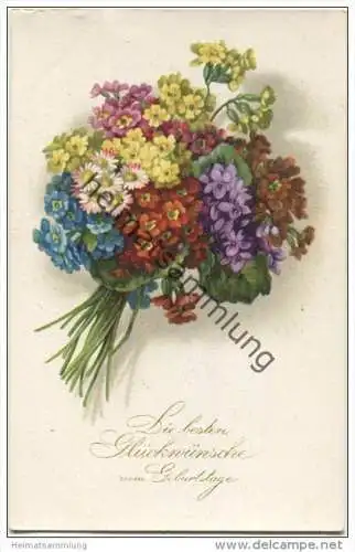 Bunter Blumenstrauss - Verlag Meissner &amp; Buch - Serie 2427