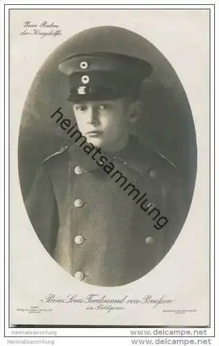 Prinz Louis Ferdinand von Preussen - in Feldgrau