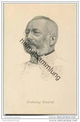 Erzherzog Friedrich - Stengel-Karte Nr. 49141