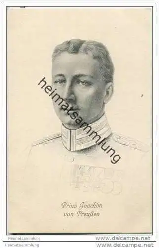 Prinz Joachim von Preussen - Stengel-Karte Nr. 49145