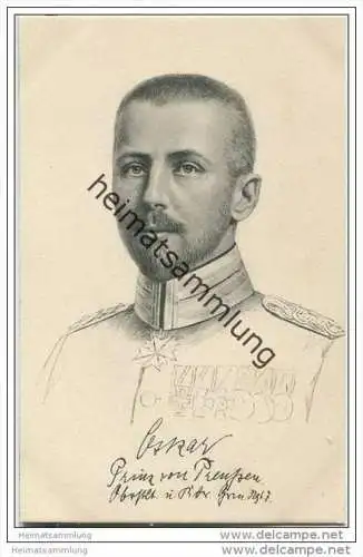 Prinz Oskar von Preussen - Stengel-Karte Nr. 49151