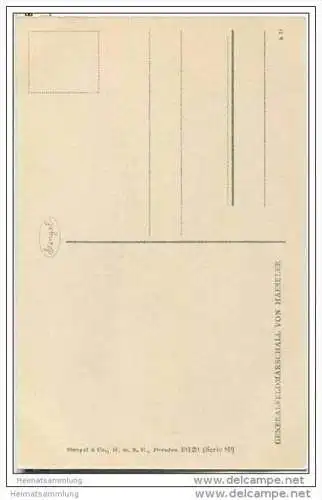 Generalfeldmarschall von Haeseler - Stengel-Karte Nr. 49129 - Pour le Merite