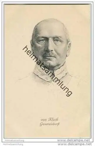 Generaloberst von Kluck - Stengel-Karte Nr. 49133
