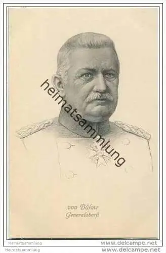Generaloberst von Bülow - Stengel-Karte Nr. 49131 - Pour le Merite