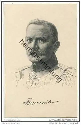 General von Emmich - Stengel-Karte Nr. 49127