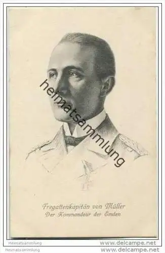 Fregattenkapitän von Müller - Stengel-Karte Nr. 49170
