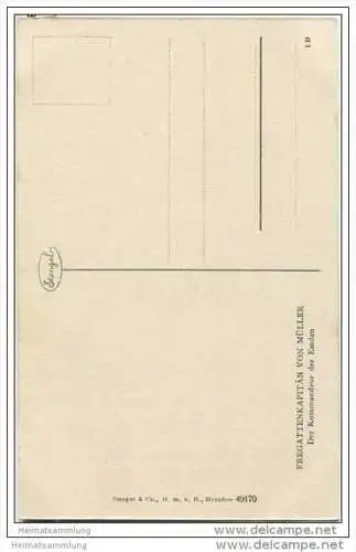 Fregattenkapitän von Müller - Stengel-Karte Nr. 49170