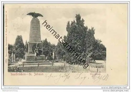 Saarbrücken - St. Johann - Ehrenthal
