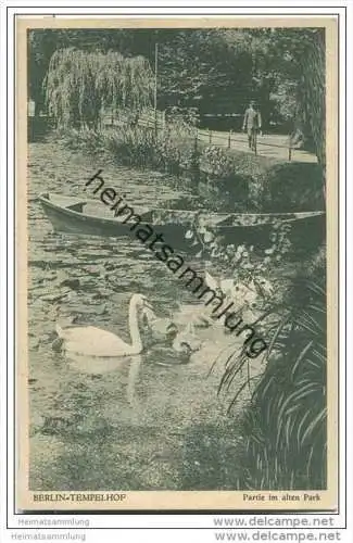 Berlin-Tempelhof - Partie im alten Park