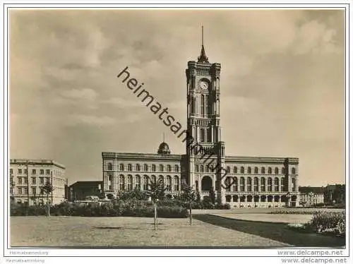 Berlin - Rathaus - Foto-AK Grossformat 50er Jahre