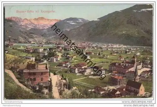 Bozen Gries mit Rosengarten