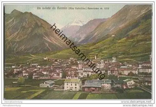 23032 Bagni di Bormio - Alta Valtellina - Panorama um 1910