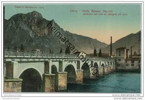 23900 Lecco - Ponte Azzone Visconti um 1910