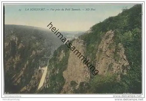 La Schlucht - Vue prise du Petit Tanneck - um 1910
