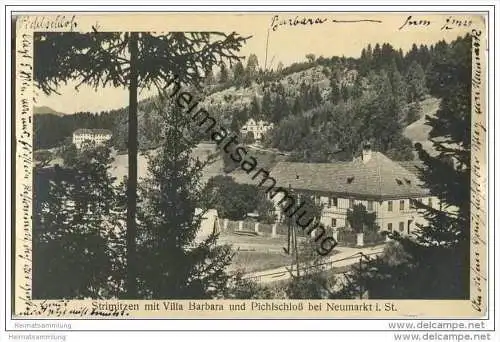Strimitzen mit Villa Barbara - Pichlschloss bei Neumarkt - Foto-AK