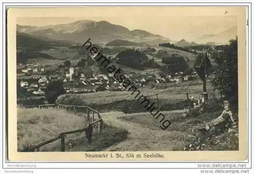 Neumarkt in der Steiermark - Gesamtansicht - Foto-AK