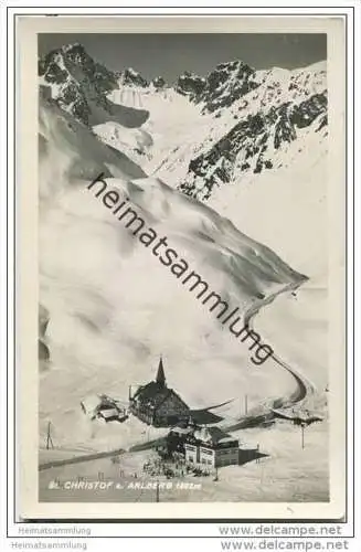 St. Christoph am Arlberg - Foto-AK