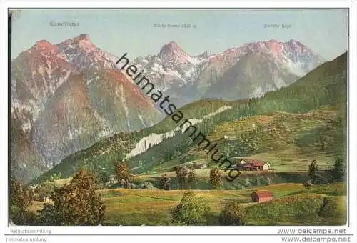 Sarottlatal - Zimba-Spitze - Zwölfer-Kopf