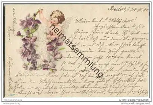 Blumen - Veilchen - Engel - Glimmer