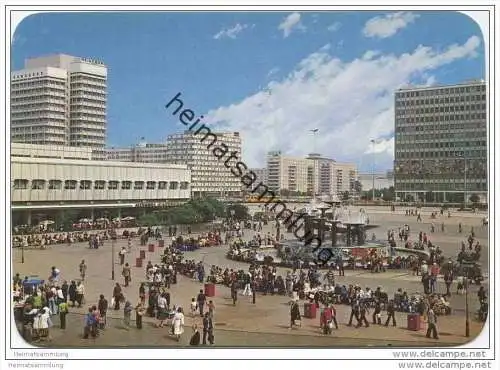 Berlin - Alexanderplatz - AK Grossformat