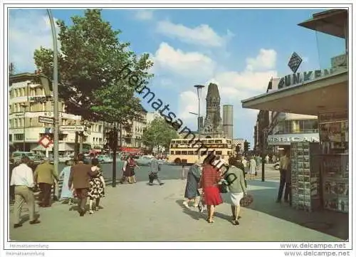 Berlin - Kurfürstendamm Ecke Joachimstaler Strasse - AK Grossformat