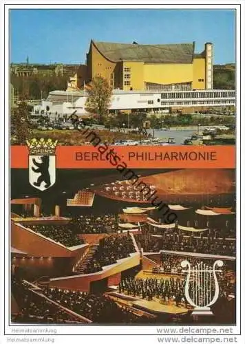 Berlin - Philharmonie - AK Grossformat