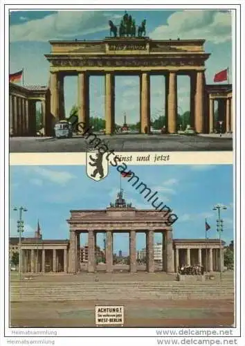Berlin - Brandenburger Tor - AK Grossformat