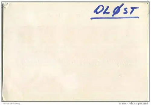 QSL - QTH - Funkkarte - DK5NR - Volkers - Bad Brückenau - 1971