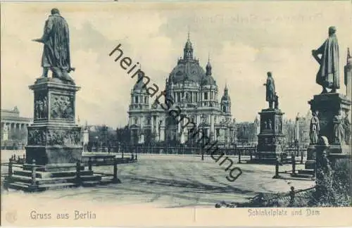 Gruss aus Berlin - Schinkelplatz und Dom