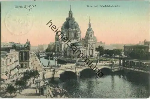 Berlin - Dom und Friedrichsbrücke