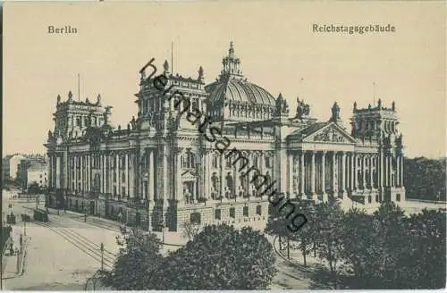 Berlin - Reichstagsgebäude - Verlag J. W. B.
