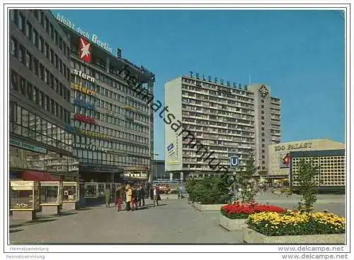 Berlin - Breitscheidplatz - Zoo-Palast - AK Grossformat 70er Jahre