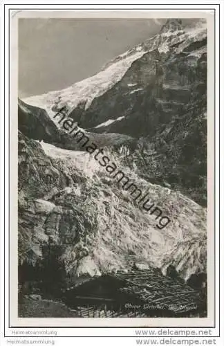 Grindelwald - Oberer Gletscher - Foto-AK