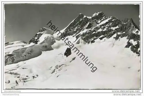 Jungfrau-Joch - Rottalhorn - Jungfrau - Foto-AK 50er Jahre