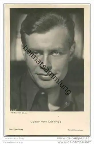 Volker von Collande - Foto-AK A 3618/1