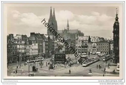 Köln - Der Heumarkt - Foto-AK