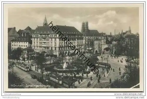München - Sendlingertorplatz 1926 - Foto-AK